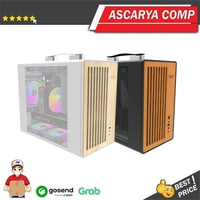 darkFlash WD200 M-ATX PC Casing [NO FAN] / Casing PC Tanpa Fan PUTIH