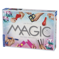 【英國T&amp;K】錯覺或科學STEAM寶盒：銀色魔法風雲會：讓人驚呆的100個魔術(698225-Magic Silver Edition)