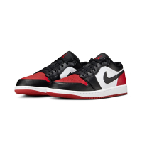 Nike Air Jordan 1 Low Bred Toe 黑白紅 芝加哥公牛 黑紅腳趾 低筒 休閒鞋 運動鞋 男鞋 553558-161