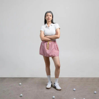 Taka Craft - Buggy Nylon Skort Luxe Dusty Pink