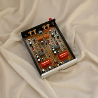 MM/MC動圈動磁唱頭放大器 唱放低噪音黑膠唱機 分立元件 甲類電路