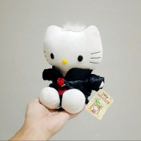 Boneka Hello Kitty Pengantin Cowok Original Sanrio Smiles Size 20 Cm