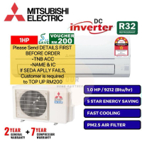 Mitsubishi Electric Mr Slim Inverter Air Conditioner 1HP/1.5HP/2HP/2.5HP JS Series MSY-JS10VF/13VF/1