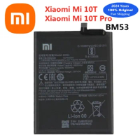 2024 Years BM53 Xiao mi Original Battery For Xiaomi Mi 10T / 10T Pro 5000mAh High Capacity Phone Replacement Battery + Tools