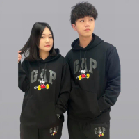 【GAP】Gap x Mickey聯名款 米老鼠 米奇 刷毛 運動長褲 帽T 可組 套裝 鬆緊褲(1318)