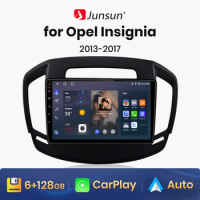 Junsun V1 AI Voice Wireless CarPlay Android Auto Radio For Opel Insignia 2013 - 2017 4G Car Multimedia GPS 2din autoradio
