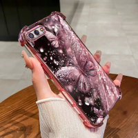 Sarung telefon mewah diperbuat daripada silikon lembut, kalis habuk, perlindungan empat sudut, tahan