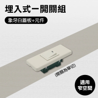 【國際牌】國際牌組合單切暗開關組(開關組)