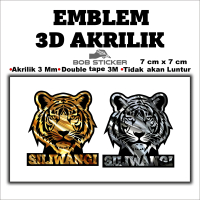 Ekslusif Emblem Akrilik Maung Bodas / Maung KDM / Kang Dedi Mulyadi / Bapa aing / Maung Siliwangi /