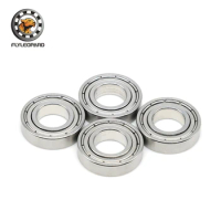 2pcs/lot 16100zz Deep Groove Ball Bearing 16100 10*28*8mm Bearing Steel Material Two-sided Metal Cover