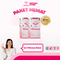 Menses Herbal Tradisional Paket hemat 2 botol Melancarkan Haid & Meredakan Nyeri Siklus tamu bulanan