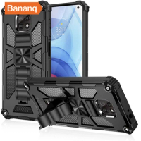 Bananq Bracket Case For Motorola Edge X30 30 Pro G Stylus Play Power Pure 5G G10 G20 G30 G100 E32 E7 E6S One Fusion Plus Cover