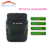 OBD2 Scanner Bluetooth 4.0 ELM327 OBD 2 Car Diagnostic Tool For IOS/Android PC ELM 327 V1.5 OBDII Reader Check Engine Light