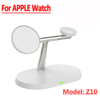 3 in 1 Magnetic Wireless Charger Super Fast Charging Macsafe For 13 14 Pro Max Samsung Pro Station