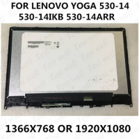 Original FOR LENOVO YOGA 530-14 Yoga 530-14IKB lcd TOUCH SCREEN DIGITIZER LCD DISPLAY ASSEMBLY 1920*1080 or 1366*768