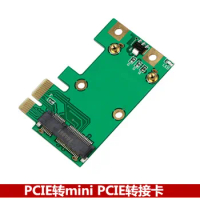 PCIE to mini PCIE riser card PCI-E to MINI PCI-E wireless network card expansion card