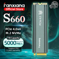 Fanxiang S660 M.2 SSD 500GB 1TB 2TB 5000MB/s M.2 NVMe PCIe4.0x4 SSD Internal Solid State Drive For P