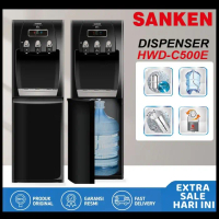 PASTI MURAH SANKEN DISPENSER GALON BAWAH HWD-C500E 3 Kran - Mesin Kompresor