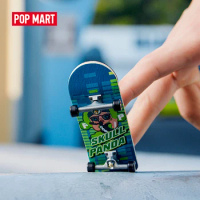 POP MART Skullpanda Hyepanda Series Finger Skateboard Mystery Box 1PC/12PCS Blind Box Collectible Cute Toy