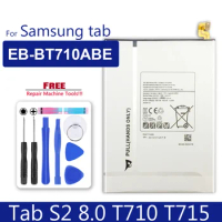 4000mAh Replacement Battery For Samsung Galaxy Tab S2 8.0 T710 T715 T713 T719 T715C SM T713N T719C EB-BT710ABE Batteries