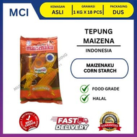 TEPUNG JAGUNG MAIZENA MAIZENAKU 1 KG / CORN STARCH || 1 DUS 18 PCS