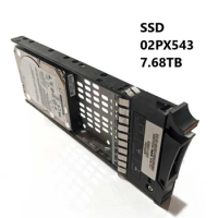 NEW SSD 02PX543 7.68TB 12Gb SAS 2.5inch Flash Drive Internal Solid State Drive For I+BM FlashSystem 5015 5035 &amp; Storwize V5000E