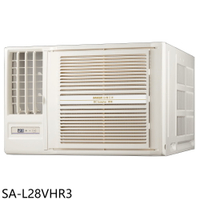 APP下單4%點數★SANLUX台灣三洋【SA-L28VHR3】R32變頻冷暖左吹窗型冷氣(含標準安裝)