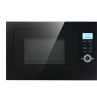 China Industrial Household Kitchen 1 Piece Smart Electric Built-In Power 900W 25L Mini Stainless Steel Microwave Oven for Home