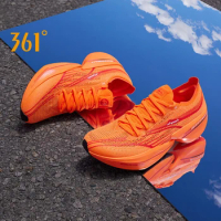 361 Degrees Furious Future Men Running Shoes Professional Marathon Sports Racing Breathable Cushioning Male Sneakers 672342216