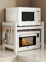 【免運】日本進口廚房微波爐置物架多功能烤箱架子電飯煲家用雙層收納支架