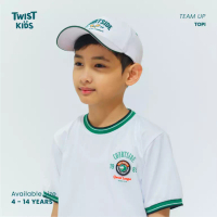Twist Kids Twist Kids - Ashe C, Team Up Series, Topi Olahraga Tennis Padel Anak Laki-Laki Warna Puti