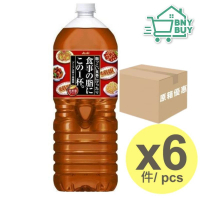 Asahi 天然解脂普洱烏龍茶 2L x 6 [原箱] 4514603307818
