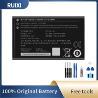 100% RUIXI Original Battery 1450mAh BL-L5H Battery For Nokia 105 4G 110 4G125 150 (2023 Edition) Phone Batteria + Free Tools
