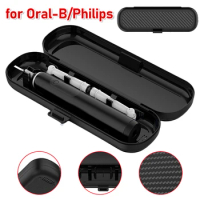 EVA Hard Case for Oral-B/Philips Electric Power Rechargeable Toothbrush Snap-On Design Travel Protective Carrying Storage Bag