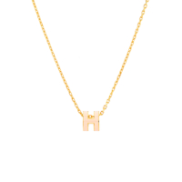 Hermes Pop H Mini項鍊(偏膚色粉紅/金) (H147992F E7)