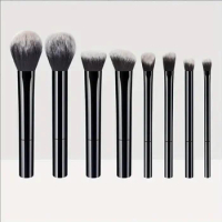8pcs Makeup Brush Set Blush Powder Contour Highlight Brush Eyeshadow Concealer Brush For Outing Makeup Retouching