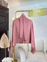 Syafacollection Safeea Pashban (Pashmina Bandana) Hijab Instan Marbella Silk anti UV