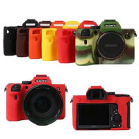 Soft Silicone Rubber Camera case Protective Body Cover Bag Skin For SONY A7RIV A7RM4 A7R MarkIV