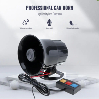SUPER LOUD 12V Alarm Siren Horn Backup Buzzer System Police 3 Tone