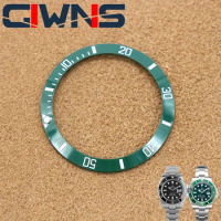 Watch Accessories Rotating Ceramic Ring For Rolex Black And Green Water Ghost King Women's Wear