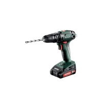 【Metabo】18V鋰電震動電鑽套組2.0Ah套裝組隨附攜帶箱(SB 18 SET)