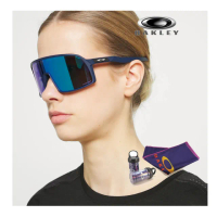 【Oakley】奧克利 SUTRO A 亞洲版 時尚輕包覆太陽眼鏡 OO9406A 04 霧藍框蔚藍水銀鍍膜鏡片 公司貨