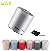 EWA A107S Portable Wireless Bluetooth Speaker Heavy Bass Bomm Box Mini Subwoofer Phone Call Bluetooth Shower Speaker Remote Shot