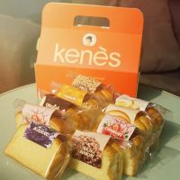 ROTI SISIR KENES PAKET 6 PCS (FREE BOX TENTENG) BISA CUSTOM RASA INSTANT ONLY  - KENES