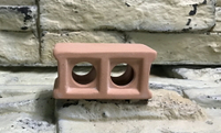 【西高地水族坊】雅柏UP代理 陶瓷製品 裝飾品 陶瓷空心磚(S)