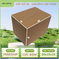 Combo 200 hộp carton mã 20x15x15 gói hàng