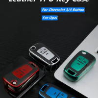 Leather TPU Car Key Cover Case for Chevrolet Buick Cruze Aveo Trax Opel Astra Corsa Meriva Zafira Antara J Key Protection