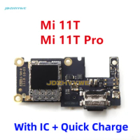 1PCS Charger Board Flex For Xiaomi Mi 11T / Mi 11T Pro USB Port Connector Dock Charging Flex Cable