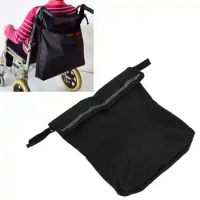 Wheelchair Backpack Bag Wheelchair Back Organizer Pouch Reflective Stripe Wheelchair Storage Accessories for Disabled Elderly