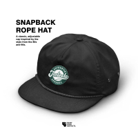 Topi Pria Snapback Rope Hat Denim